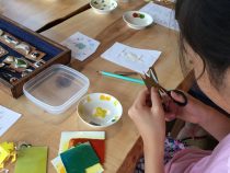 レトロかわいい小皿を作ろう体験