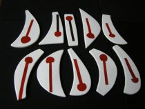 マッチ棒のタイル