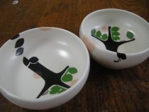 葉っぱと虫　離乳食皿