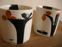 木の実ととりカップ