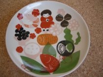 お食い初めの絵皿