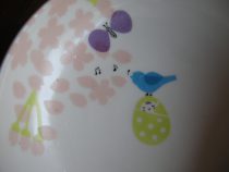 お誕生お祝いの離乳食碗