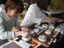 ソープディッシュ絵付けワークショップ